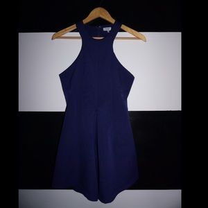 Navy Blue Romper